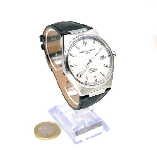 1055 - Super Star Lot: An as new 2024 Frederique Constant Geneve automatic gents watch with date just with ... 