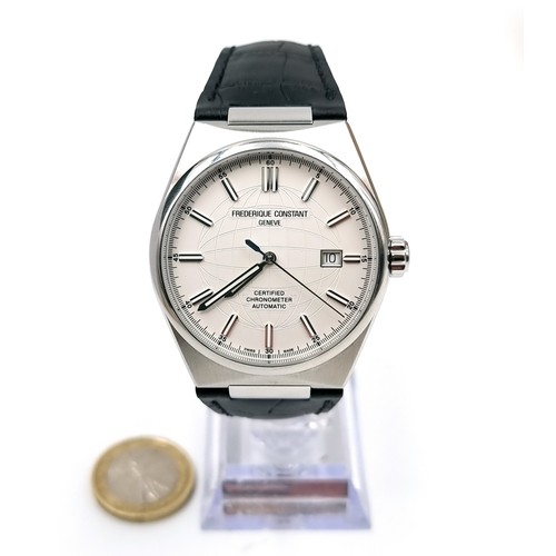 1055 - Super Star Lot: An as new 2024 Frederique Constant Geneve automatic gents watch with date just with ... 