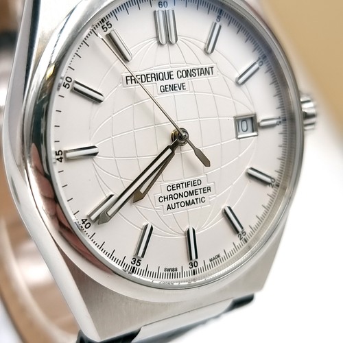 1055 - Super Star Lot: An as new 2024 Frederique Constant Geneve automatic gents watch with date just with ... 