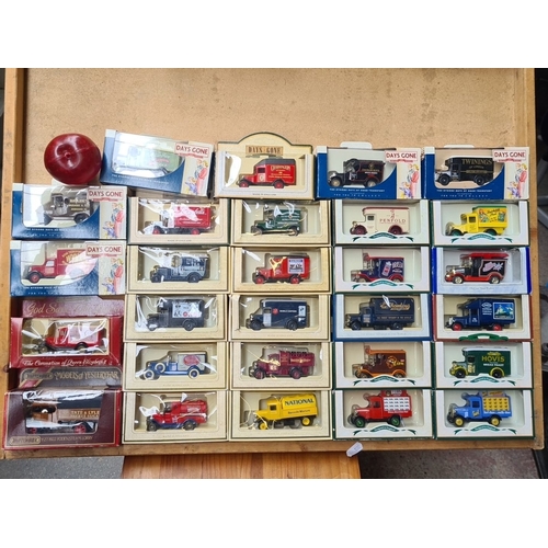 462 - Collection of 26 diecast model vehicles. Includes the 'Days Gone' and 'Model of Yesteryear' series, ... 