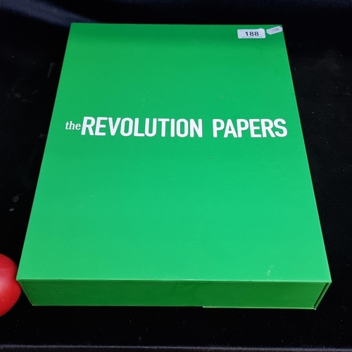 188 - A full box of 20 'The Revolution Papers' which was an independent publication produced by Albertas L... 