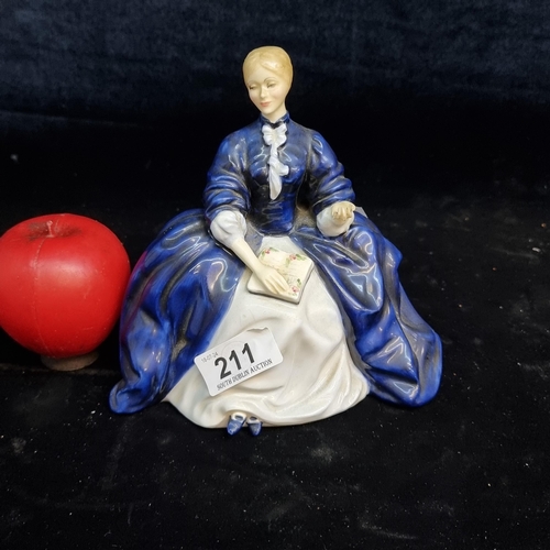 211 - A vintage Royal Doulton English porcelain figurine titled 