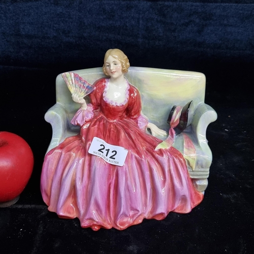 212 - A vintage large Royal Doulton English porcelain figurine titled 