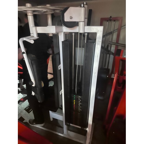 1190 - Super Star Lot : A Commercial GYM Contents in storage : To include 
Hexagon Steel covered dumbells f... 