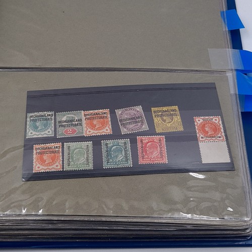 1188 - Star lot :A first class scarce album of fine British commonwealth postal over prints, many scarce. I... 