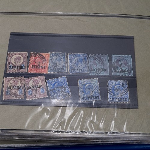 1188 - Star lot :A first class scarce album of fine British commonwealth postal over prints, many scarce. I... 