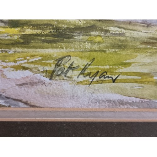 110 - Star Lot: Pat Ryan (Irish, 20th Century). A handsome original Pat Ryan watercolour on paper painting... 