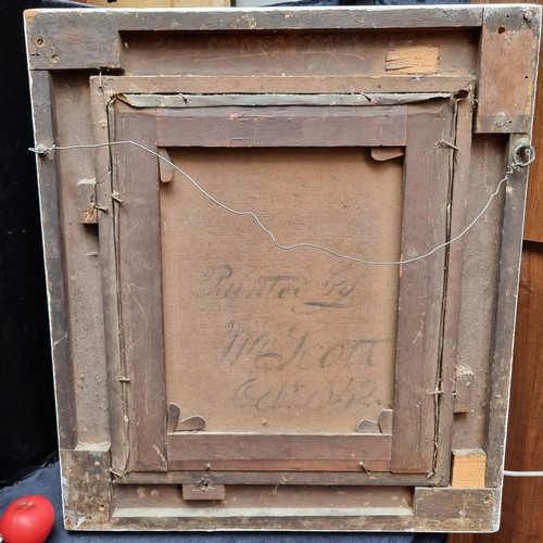 127 - Star Lot: William Scott (British, 1797 - 1862) An extraordinary antique William Scott (British, 1797... 