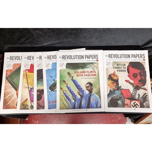 188 - A full box of 20 'The Revolution Papers' which was an independent publication produced by Albertas L... 