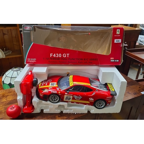 ホビーラジコン 1/10 FERRARI FULL FUNCTION R/C SERIES 1⁄10 FERRARI
