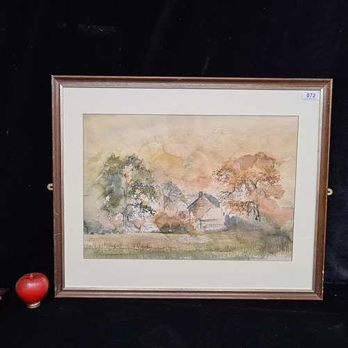 72 - Star Lot: A lovely original 'John Shooter (20th century)' watercolour and pen on paper painting. Fea... 