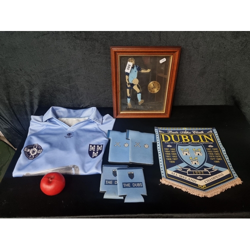 880 - 7 pieces of Dublin GAA memorabilia including a 2011 All Ireland Champions shirt signed by Bernard Br... 