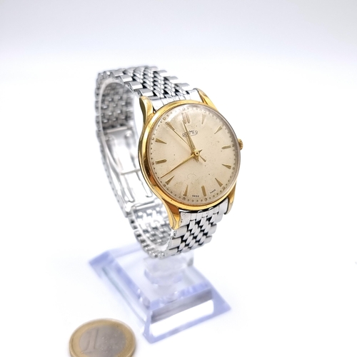 994 - Star Lot : A vintage 'Romer' watch, In working condition. With a genuine vintage 'Omega' strap. love... 