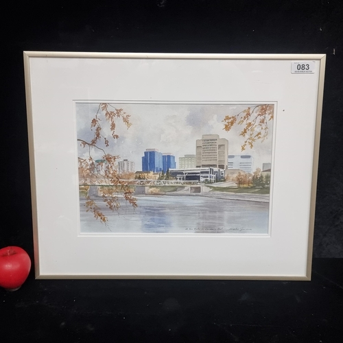 1085 - Star Lot:  An original Martin Zimmer (1933 - 2024)  watercolour on paper painting titled 'At the For... 