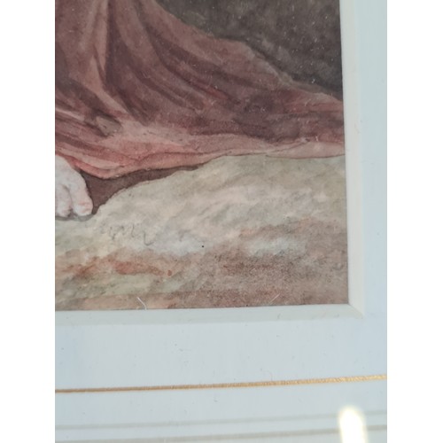 973 - Star Lot: Arthur Abbott (fl.1804-1843) An original elegant watercolour on paper painting. Features a... 