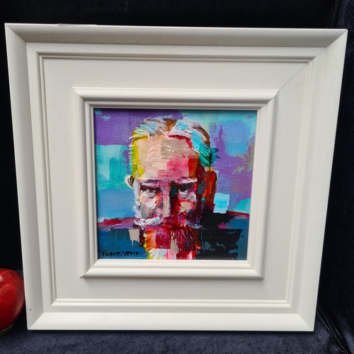 136 - Star Lot: Tom Byrne (Irish Contemporary b.1962). A stunning original Tom Byrne (b. 1962) acrylic, in... 