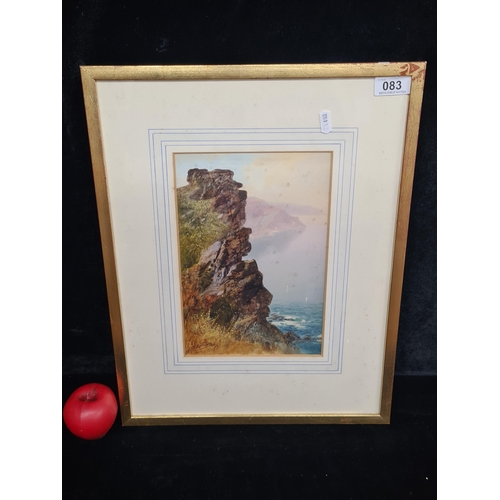 83 - A fabulous John Shapland (British b.1865- d.1929) antique 19th century watercolour on paper painting... 