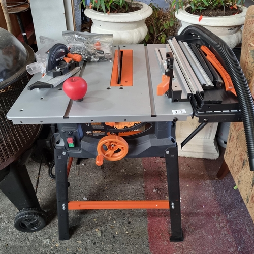 773 - A high quality Evolution table saw. In excellent condition, little to no use. €239.00 from www.diy.i... 