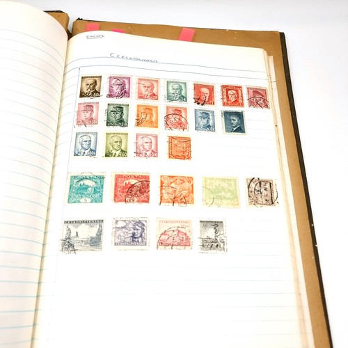 1043 - A European fully furnished stamp album, excellent collection, mostly consisting of mainly Pre-War to... 