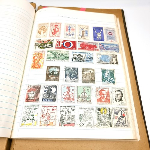 1043 - A European fully furnished stamp album, excellent collection, mostly consisting of mainly Pre-War to... 