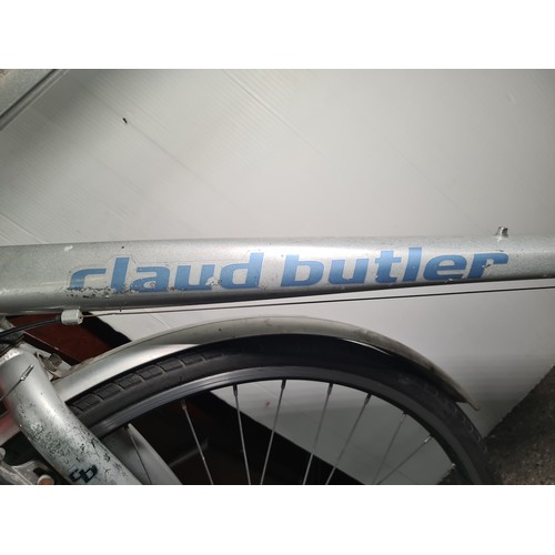 1042 - A brilliant Claud Butler 7005 silver grey series bike with aluminium frame. These Claud Butler bikes... 