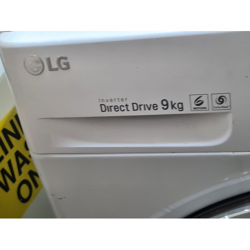 777 - Star lot : A high quality LG Inverter Direct Drive 9kg spin washing machine. Model:FH4U2VCN2. RRP €5... 