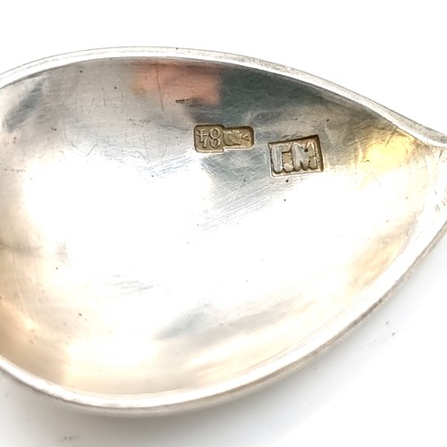 25 - A rare Russian silver example of  pre-revolution spoon. Weight - 14.5 grams. With hallmark on the bo... 