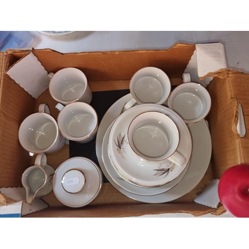 336 - A 20 piece Wiuterling Bavaria set including cups, saucers, sugar jar and milk jug.