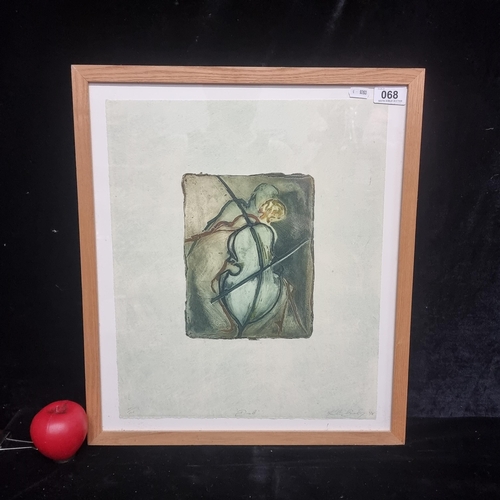 68 - A wonderful Kate Buckley (Irish, Contemporary) limited edition (88/180) lithograph titled 'Duet'. Fe... 