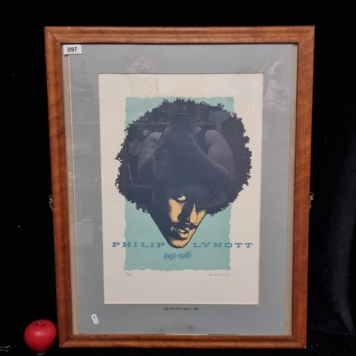 97 - Star Lot: Amazing limited edition (8/20) David Rooney (Irish, Illustrator) lithograph print of Irish... 