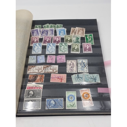 1068 - Star Lot : An excellent Irish collectors stock book. A collection of fine stamps from 1920's includi... 