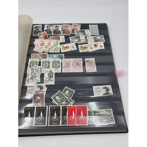 1068 - Star Lot : An excellent Irish collectors stock book. A collection of fine stamps from 1920's includi... 