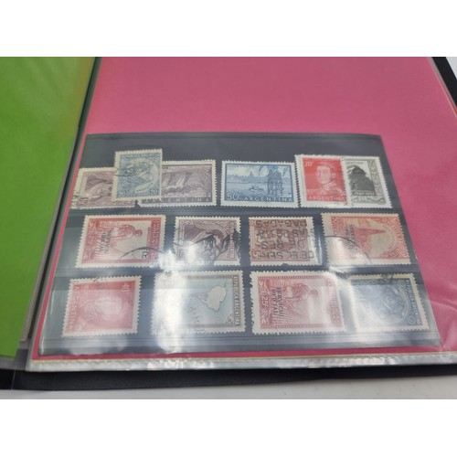 1071 - South America and Central America collection. An album of dealers display cards from early issues to... 