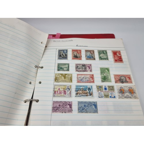 1072 - A world and British Commonwealth collection, (no Europe very little Asia). A fine handwritten and pe... 