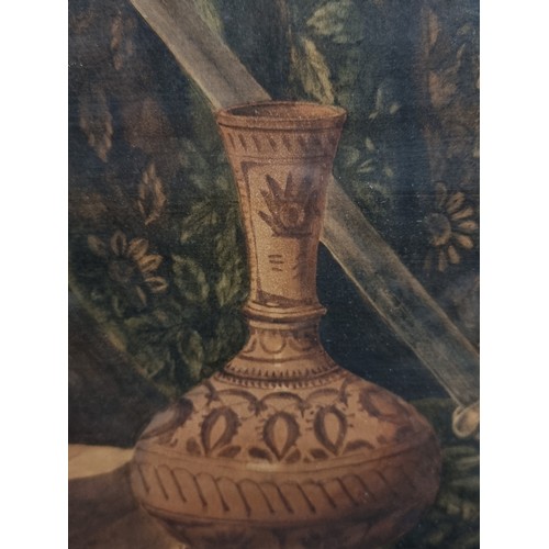 69 - Star Lot : A stunning Maisie Jefferson water colour on board featuring a dimmed setting with trinket... 