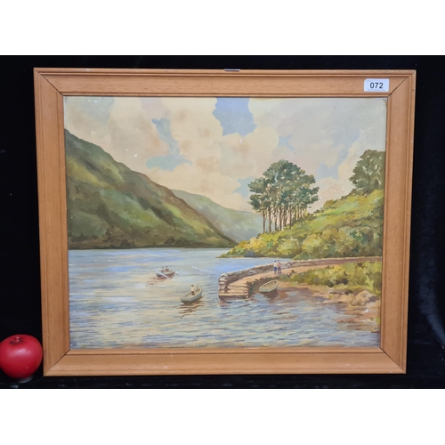 72 - Star Lot: Tom McAssey (Irish, 20th Century) An original beautiful Tom McAssey (Irish, 20th Century) ... 