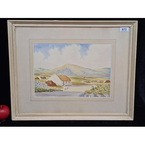 73 - Star Lot: 'George Farrell (1900-1979)' An original delicate 'George Farrell (1900-1979)' watercolour... 