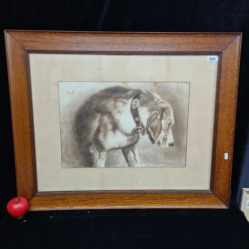 89 - Star Lot: An antique late 19th century ink wash and graphite pencil on paper drawing / painting afte... 