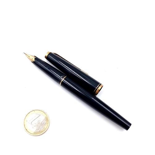 1 - Star Lot : An original Mont Blanc fountain pen with gold nib Star lot : marked '585' - 14 carat set ... 