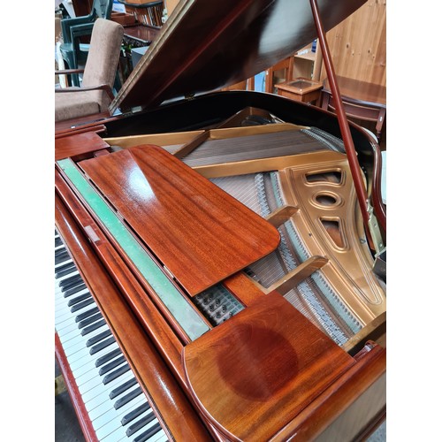 345 - Super Star Lot: An exquisite hand crafted Robert Morley 7 octave baby grand piano, features two bras... 