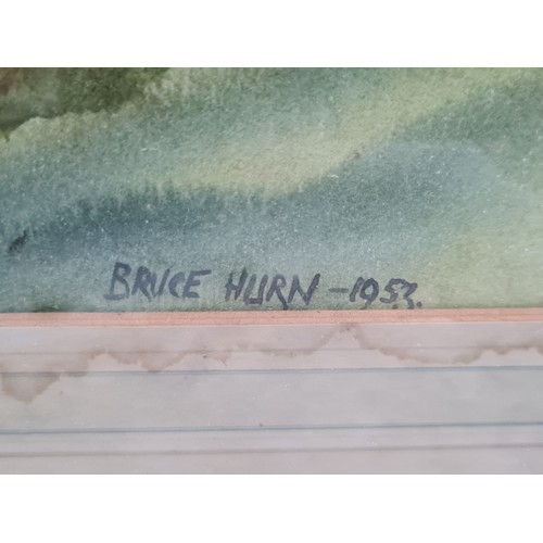 1105 - Star Lot: Bruce Hurn (1926-2020) A large original Bruce Hurn (1926-2020) watercolour and acrylic on ... 