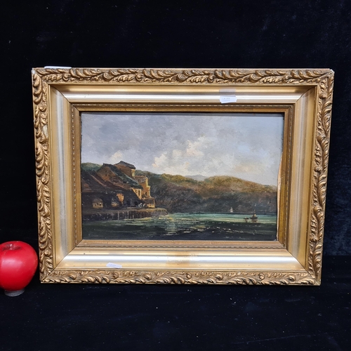 90 - Super Star Lot: Francis Danby (Irish b.1793 - d.1861) An incredible Francis Danby antique oil on boa... 