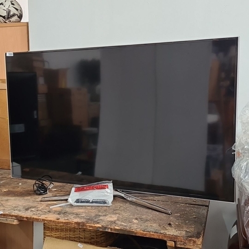 1059 - Star lot :Samsung 55-inch LED TV, Model UE55H6400AK. Typical power: 71W. Includes stand and power ca... 