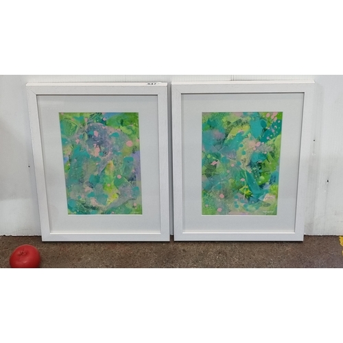 1224 - Star Lot: John Nolan (b.1958, Irish) A pair of original John Nolan (b.1958, Irish) mixed media on he... 