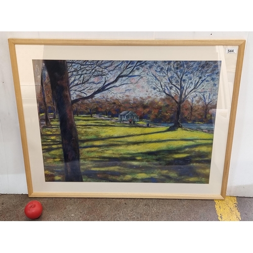 1225 - Star Lot: John Nolan (b.1958, Irish) A large original John Nolan (b.1958, Irish) pastel on paper dra... 