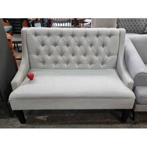 1247 - Star lot : A fabulous Modern as new floor sample, by uk Design company Fifty Five South Upholstered ... 