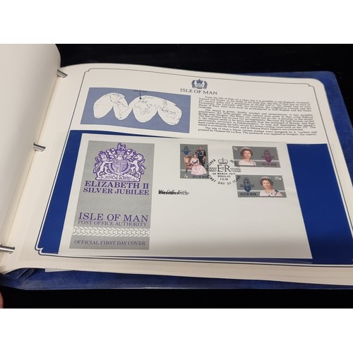 111 - A folder with the 1977Queen Elizabeth II Silver Jubilee First Day Covers.