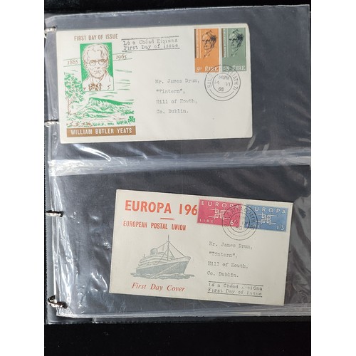 841 - A fantastic collection of Irish first day covers dating from the 1960s to the 1980s. Examples includ... 