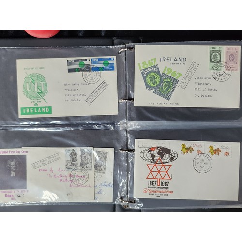 841 - A fantastic collection of Irish first day covers dating from the 1960s to the 1980s. Examples includ... 