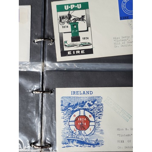 841 - A fantastic collection of Irish first day covers dating from the 1960s to the 1980s. Examples includ... 